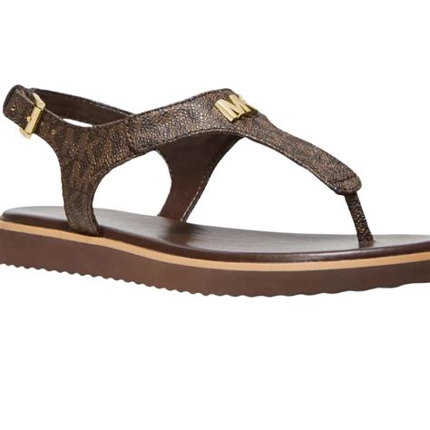 michael kors brady thong sandal|Michael Kors Brady Thong Sandals .